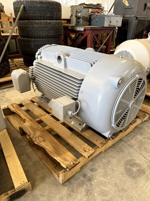 400 HP 3600 RPM Baldor, Frame 449TS, TEFC, 460 Volts, Class 1 div 2, Insulated bearings, nice, recently - Image 3