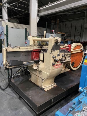 1" x 8-1/2" Waterbury-Farrel #60, horizontal hand feed thread roller, 20 HP, 60 SPM, lube system - Image 1
