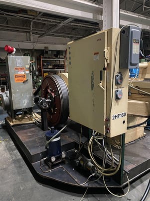 1" x 8-1/2" Waterbury-Farrel #60, horizontal hand feed thread roller, 20 HP, 60 SPM, lube system - Image 3