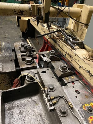 1" x 8-1/2" Waterbury-Farrel #60, horizontal hand feed thread roller, 20 HP, 60 SPM, lube system - Image 8