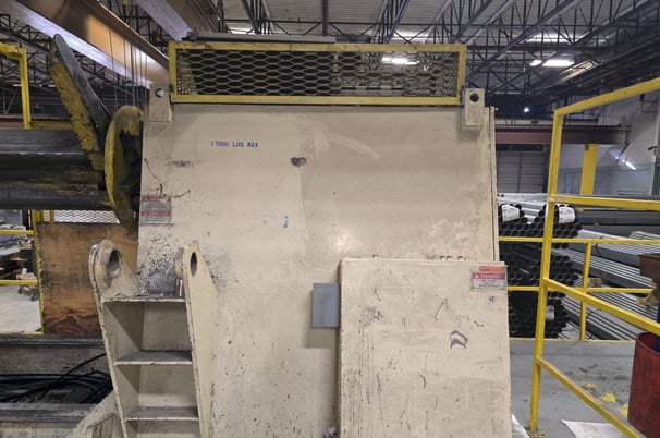 20000 lb. Coe Press Equipment #CPR-20048, motorized coil reel, 48" width, 72" outside dimensions, 20"-24" ID - Image 2