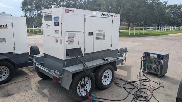 36 KW Airman PowerPro #MMD-SDG45S-8E1, diesel generator, sound attenuated enclosure, 240/480 Volts, 6249 - Image 2