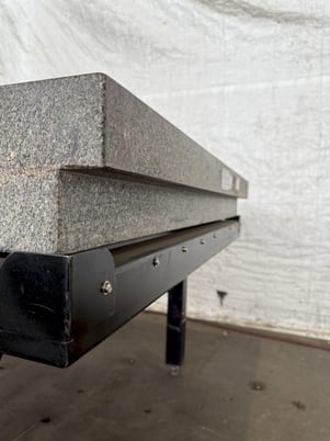 48" x 60" x 6" Granite Surface Combustion Plate with stand, 36" height - Image 5