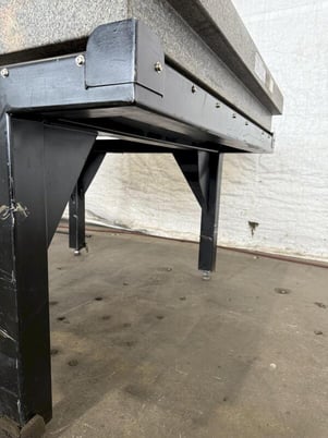 48" x 60" x 6" Granite Surface Combustion Plate with stand, 36" height - Image 6