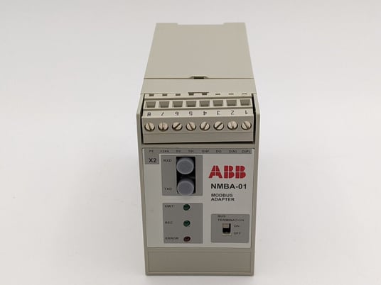 ABB #NMBA-01, Modbus Adapter I/O Input Output Module 24 VDC 3W Din Rail Mount NOS - Image 5