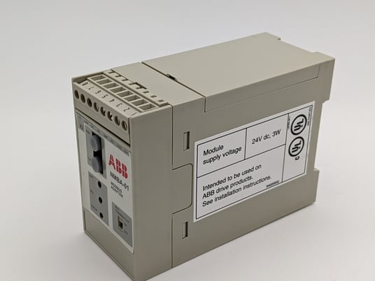 ABB #NMBA-01, Modbus Adapter I/O Input Output Module 24 VDC 3W Din Rail Mount NOS - Image 6
