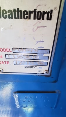 40 GPM BMW #PVH-74, hydraulic water transfer pump, 71 HP GM 5.7L NG motor, 2007 - Image 4