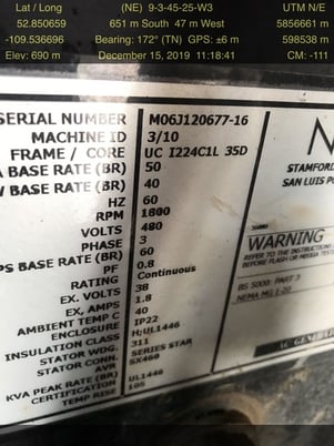 40 GPM BMW #PVH-74, hydraulic water transfer pump, 71 HP GM 5.7L NG motor, 2007 - Image 6