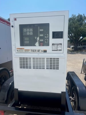 56 KW Multiquip #DCA70SSIU4f, diesel generator, sound attenuated enclosure, trailer tank, 240/480 Volts, 6843 - Image 9