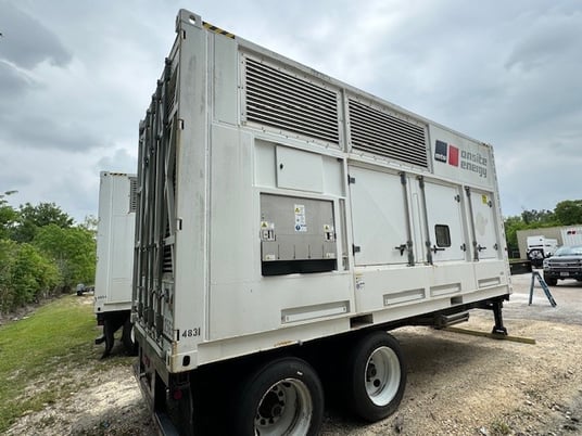 550 KW Mtu Onsite Energy #12V1600B40S, diesel towable rental generator, sound attenuated enclosure, 4410 - Image 3
