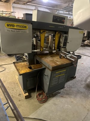 16" x 18" Hyd-Mech #S-23, horizontal bandsaw, 5 HP, 1-1/4" x 15' 6" blade, S/N X0107453H - Image 2
