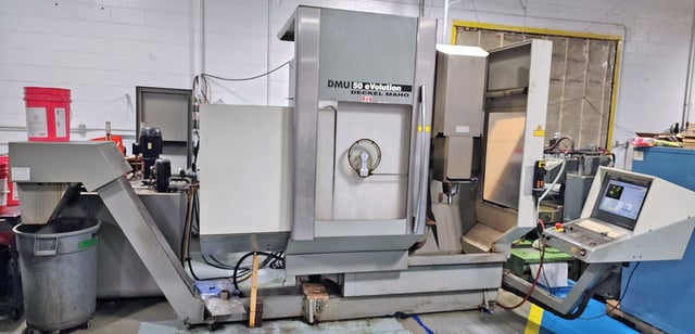 DMG, Mori Deckel Maho #DMU-50-eVolution, 60 automatic tool changer, 18000 RPM, CAT40, chip conveyor, 2000 - Image 1