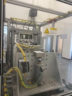 Branson #HH15H, Hot Plate Welder, 12" x15" heat platen, 27" between press platens, 2016 - Image 3