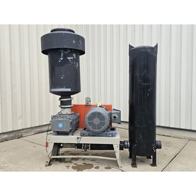 2162 cfm, 15 psi, Roots Dresser 616-RAM-J, PD rotary lobe pressure blower, 100 HP - Image 2