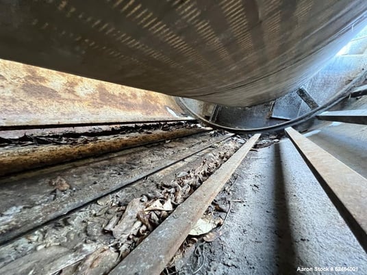 37.7 sq.ft. Alar Auto-Vac #340, rotary vacuum filter system, 36" Diameter x 48" face 304SS drum - Image 9