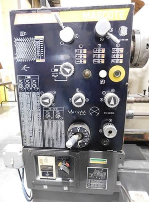 14"/20" x 42" Nardini #Mascote-MS1440, toolroom lathe, 8" 3-jaw chuck, 10" 4-jaw chuck, 1-13/16" hole - Image 2