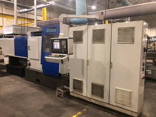 Wickman #6-57, CNC 6-spindle screw machine, Siemens CNC, 57mm spindle hole diameter, s/n #30339, 2016 - Image 10