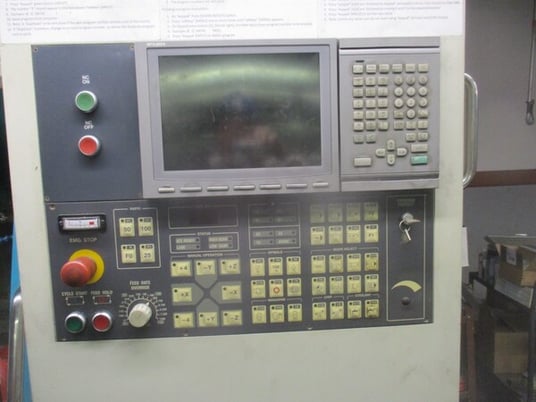 Akira-Seiki #V2AXP, CNC vertical machining center, 20 KVA, 205-235