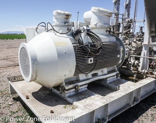 750 HP 3584 RPM Weg, Frame W22XBE-400-G-2, TEFC, 4160 Volts, unused surplus - Image 1