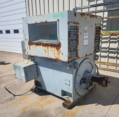 1250 HP 3600 RPM Teco Westinghouse, Frame 4009, weather protected enclosure type 2, 4160 Volts - Image 2