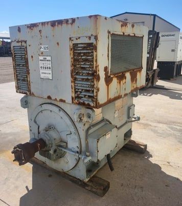 1250 HP 3600 RPM Teco Westinghouse, Frame 4009, weather protected enclosure type 2, 4160 Volts - Image 3