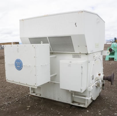 3500 HP 3584 RPM Teco Westinghouse, Frame 5612, weather protected enclosure type 2, 4000 Volts - Image 1