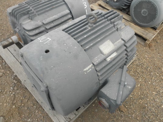 75 HP 1780 RPM General Electric 5K0405CN90199, Frame 405T, TEFC, 460 Volts - Image 2