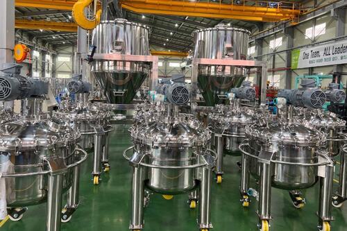 Taesungind #TSI, Slurry Mixer Anode Mixing Equipment, high capacity primary mixer 2300L, 132kW planetary - Image 3