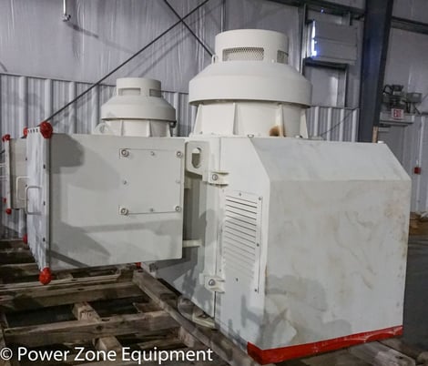 700 HP 1780 RPM Teco Westinghouse, Frame 400A, weather protected enclosure type 2, 4160 Volts, unused surplus - Image 3