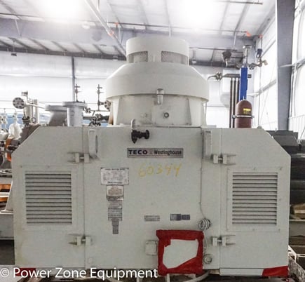 700 HP 1780 RPM Teco Westinghouse, Frame 400A, weather protected enclosure type 2, 4160 Volts, unused surplus - Image 5