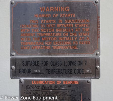 700 HP 1780 RPM Teco Westinghouse, Frame 400A, weather protected enclosure type 2, 4160 Volts, unused surplus - Image 7