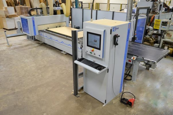 Weeke #Vantage-100, Flat Table Machine w/ATC/Boring, 4' x 8' Table, 99.21" X, 49.21" Y, 3.94" max thickness - Image 3