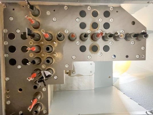 Weeke #Vantage-100, Flat Table Machine w/ATC/Boring, 4' x 8' Table, 99.21" X, 49.21" Y, 3.94" max thickness - Image 9
