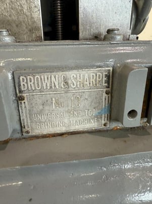 Brown & Sharpe Cyclindrical Grinder - Image 6