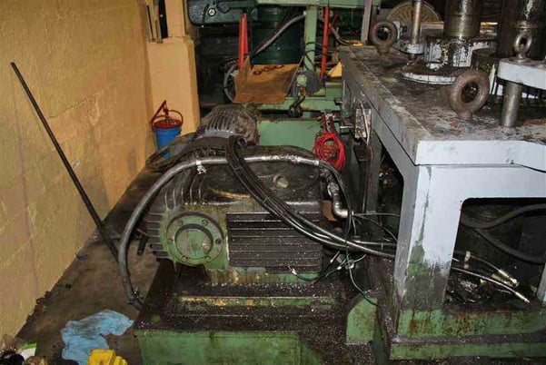 6" x 6" x 7/8" Buffalo #3, horizontal angle roll, hydraulic roll adj., 30 HP, tooling, 1967, #54120 - Image 3