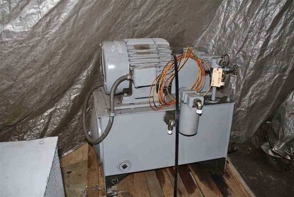 6" x 6" x 7/8" Buffalo #3, horizontal angle roll, hydraulic roll adj., 30 HP, tooling, 1967, #54120 - Image 5