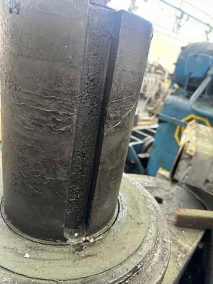 6" x 6" x 7/8" Buffalo #3, horizontal angle roll, hydraulic roll adj., 30 HP, tooling, 1967, #54120 - Image 8