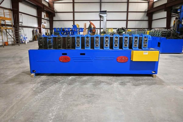 12 Stand, Tishken #12-MW-2, rollformer, 2" spindle diameter, 8" roll space, 12" horizontal centers, 5.5"-7" - Image 2