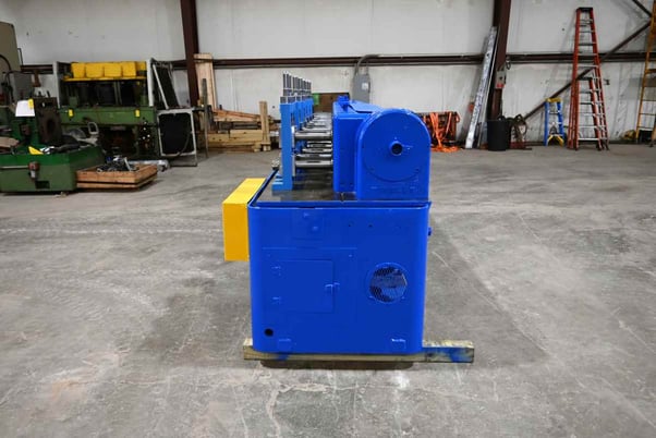 12 Stand, Tishken #12-MW-2, rollformer, 2" spindle diameter, 8" roll space, 12" horizontal centers, 5.5"-7" - Image 5