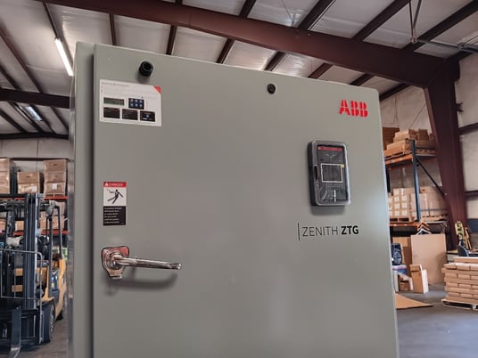 600 Amp. ABB Zenith Automatic Transfers Switches, 3 pole, 3 phase, Open transition - Image 9