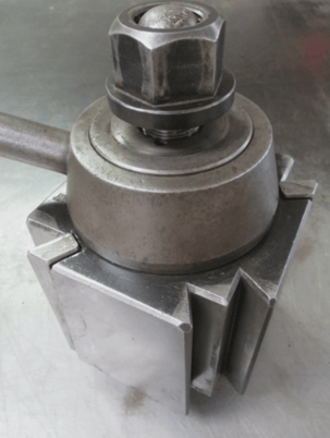 Aloris #EA Style Tool Post with EA2 V-Groove Quick Change lathe tool holder (YMC) - Image 5