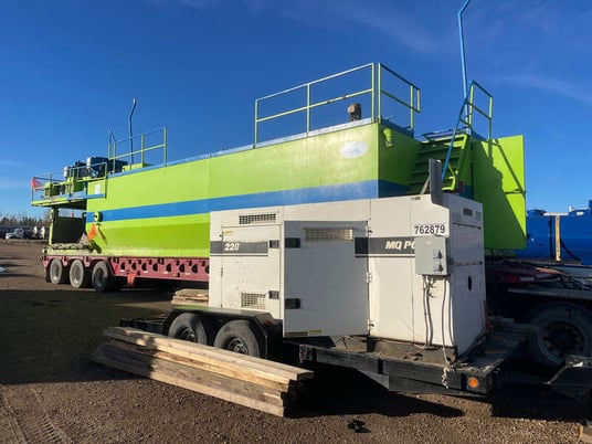 belky, 60000 L. clarifying tank system w/ chain & paddle system - Image 5