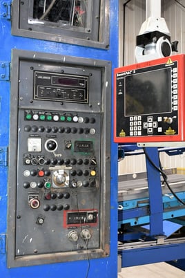 550 Ton, Komatsu #E2F-500, straight side double crank, 11.8" stroke, 33" Shut Height, 9.84" adj., 118.11" - Image 4