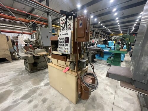 Blanchard #8AD-12, rotary grinder, 12" table diameter, 14" swing, 8" x 3" x 6-1/2" grinding wheel - Image 3