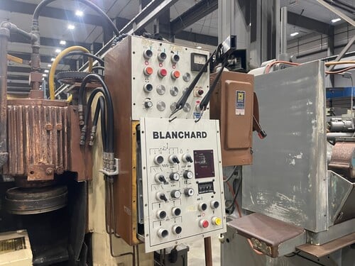 Blanchard #8AD-12, rotary grinder, 12" table diameter, 14" swing, 8" x 3" x 6-1/2" grinding wheel - Image 5