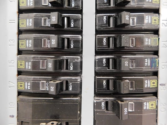 Square D, QOC30S, panelboard, 120/240 Volts - Image 5