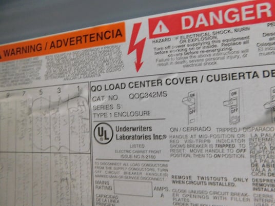 Square D, QOC342MS, panelboard - Image 10