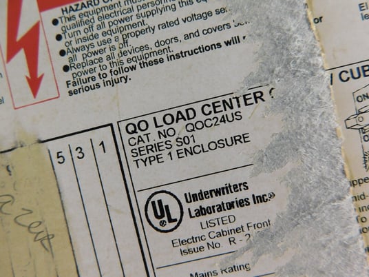 Square D, QOC24US, panelboard, 120/208 Volts, 3 phase, 4-wire - Image 5