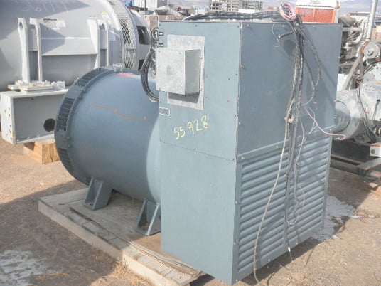 960 KW, 1800 RPM, Marathon #741FSM5364APW, Generator End, 4160 Volts, 3 phase, 1990 - Image 1