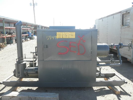 American, Division 1 Boiler, w/Exhaust stack, 1000 psi @ 200 F - Image 1